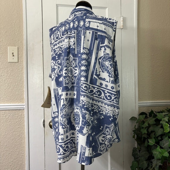 Bill Blass Women 2X Button Down Shirt - Picture 10 of 12